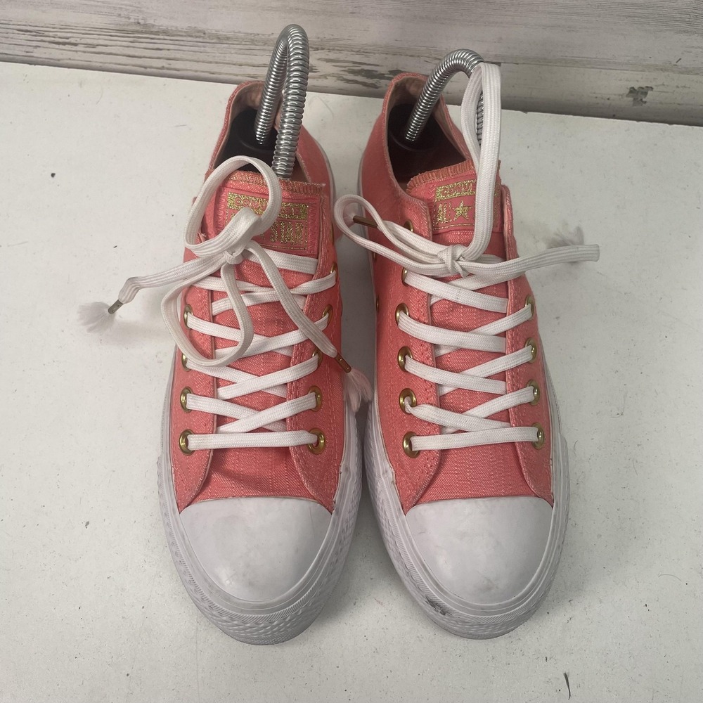 Converse‎ Chuck Taylor All Star 2 Shoes Womens Size 6.5 Pink Canvas Sneakers - Picture 2 of 7